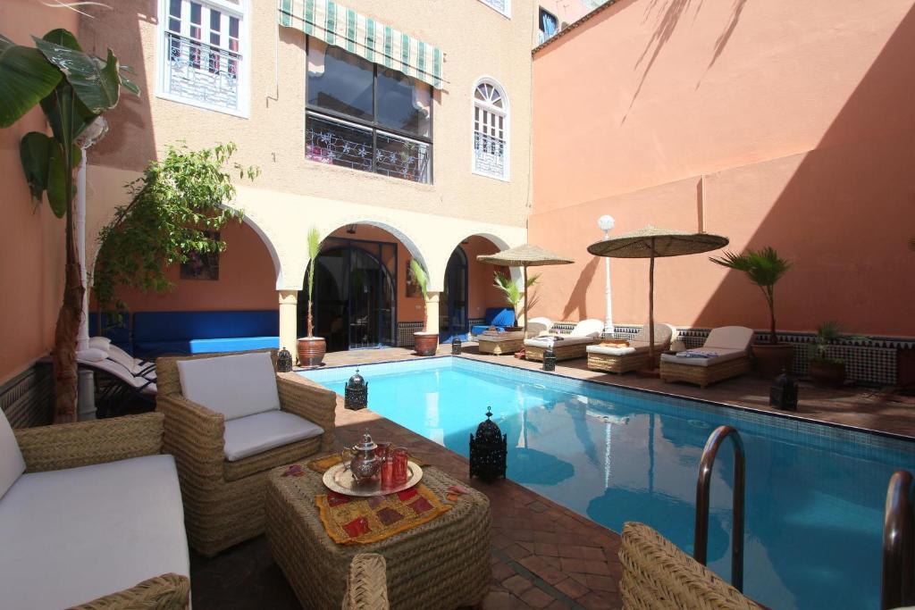 La Villa Bleue Marrakesh Exterior photo